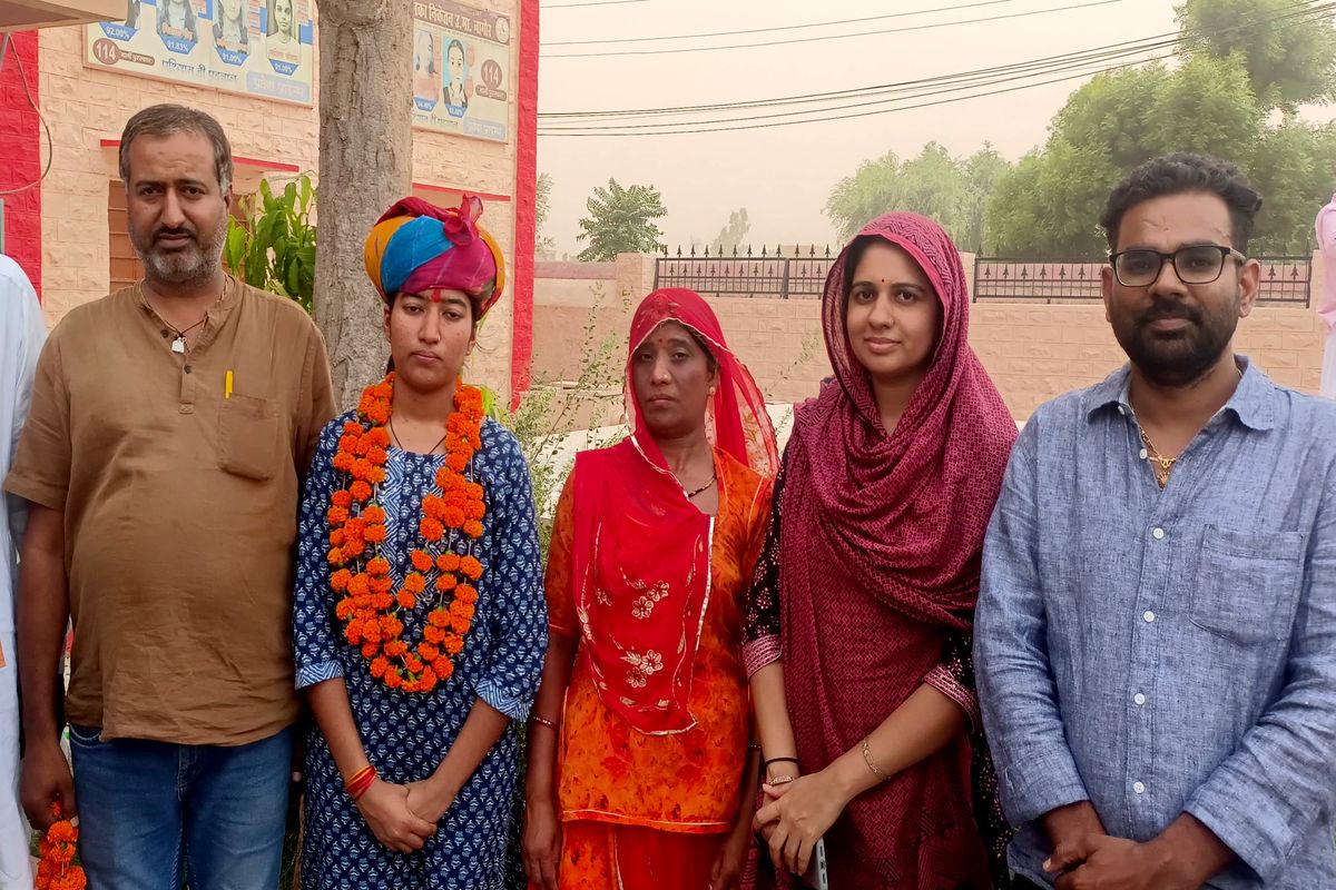 Pooja choudhary got 99.50 % in 10th board