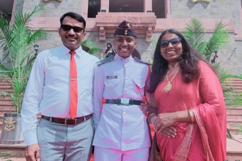 rajasthan Ishita completed NDA training