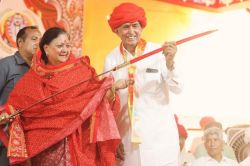 राजस्थान की पूर्व मुख्यमंत्री वसुंधरा राजे का बड़ा बयान, जानिए 19 मिनट में
क्या-क्या कहा - image