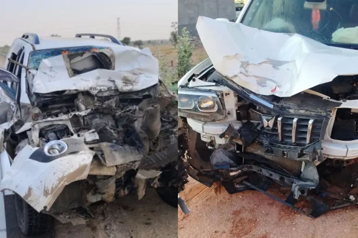 Road Accident: राजस्थान के बीकानेर में भीषण सड़क हादसा, 2 लोगों की मौत, दोनों
कार बुरी तरह क्षतिग्रस्त