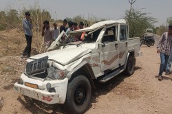 Rajasthan Accident: दूल्हा-दुल्हन के साथ देवी-देवताओं को धोक लगाने जा रहा था
परिवार, दर्दनाक हादसे में 2 की मौत - image