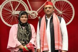 जमीन घोटाले की गूंज, समाजवादी पार्टी ने रिहाना बी को प्रदेश सचिव पद से हटाया - image