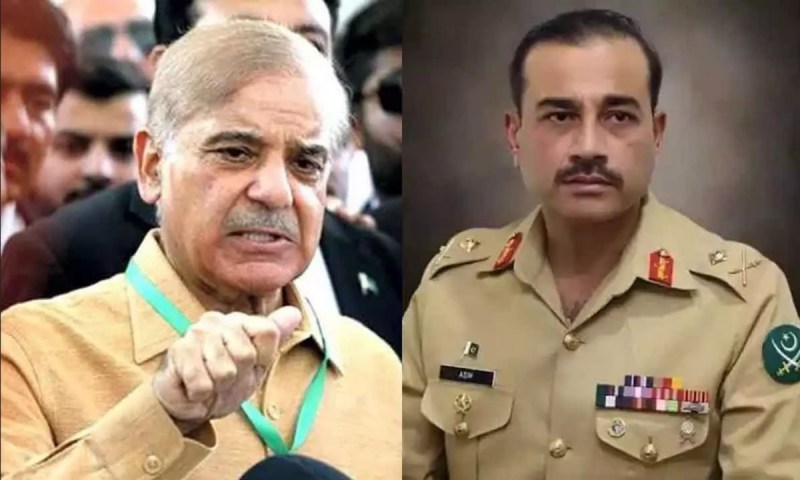 Shehbaz Sharif and Asim Munir