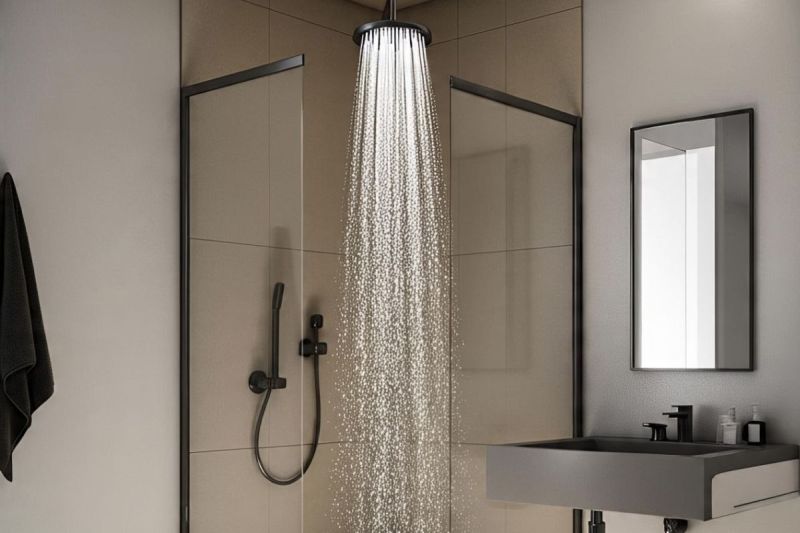 shower-in-the-bathroom