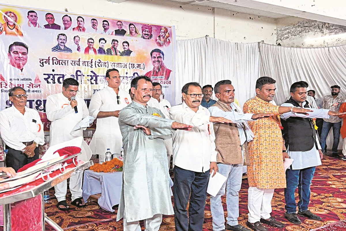 MLA रिकेश सेन ने की बड़ी घोषणा ( फोटो सोर्स- पत्रिका)