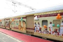 अच्छी खबर: ट्रेन के हर डिब्बे पर दिखेगी प्रदेश की धरोहरों की झलक - image