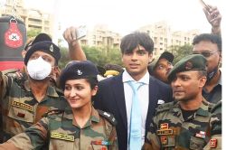 टोक्यो ओलंपिक गोल्ड मेडलिस्ट भारतीय एथलीट नीरज चोपड़ा को इंडियन आर्मी में मिली
बड़ी जिम्मेदारी - image