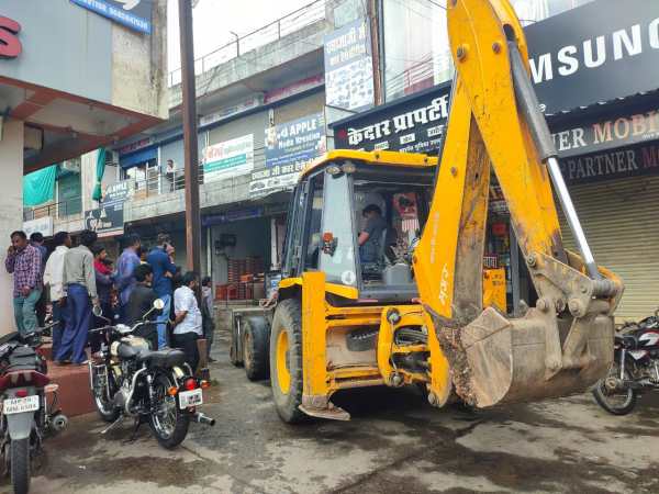 Action taken against encroachment