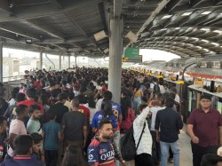 Ahmedabad: आईपीएल के नौ मैचों में 15 लाख ने किया मेट्रो ट्रेन से सफर - image