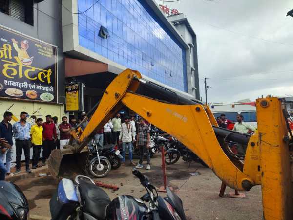 Action taken against encroachment