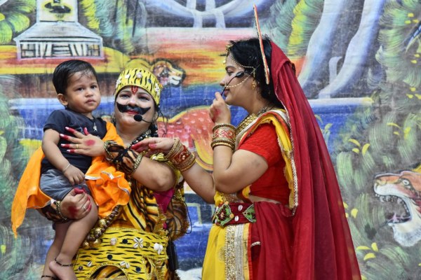 When Barbarik told the truth of the war, the Pandavas' pride was broken.