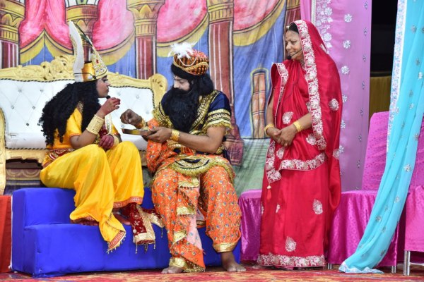 When Barbarik told the truth of the war, the Pandavas' pride was broken.