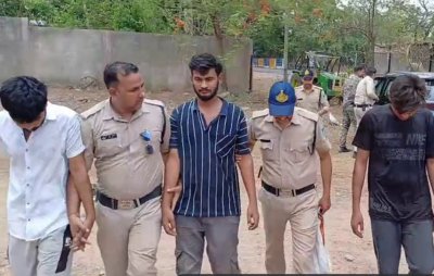 पुलिस गिरफ्त में चोर गिरोह