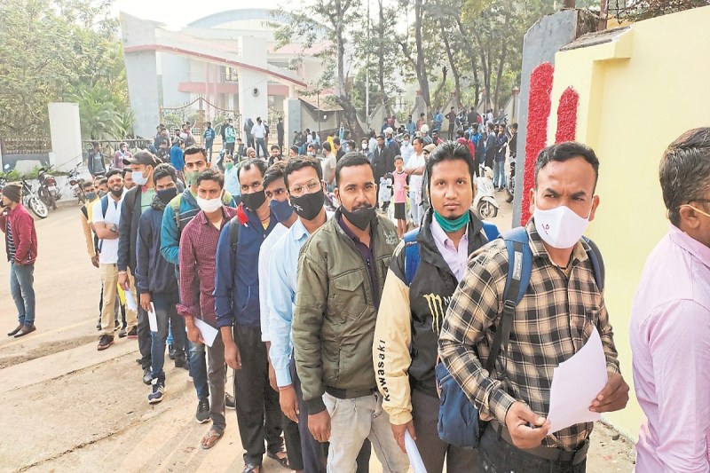 स्थानीय अभ्यर्थियों को मिला भरपूर अवसर (Photo source- Patrika)