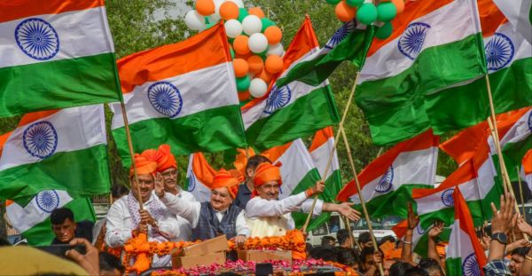 Tiranga Yatra in jaipur 