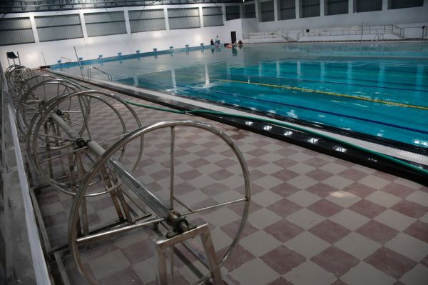 Swimming pool at chogan stadium 