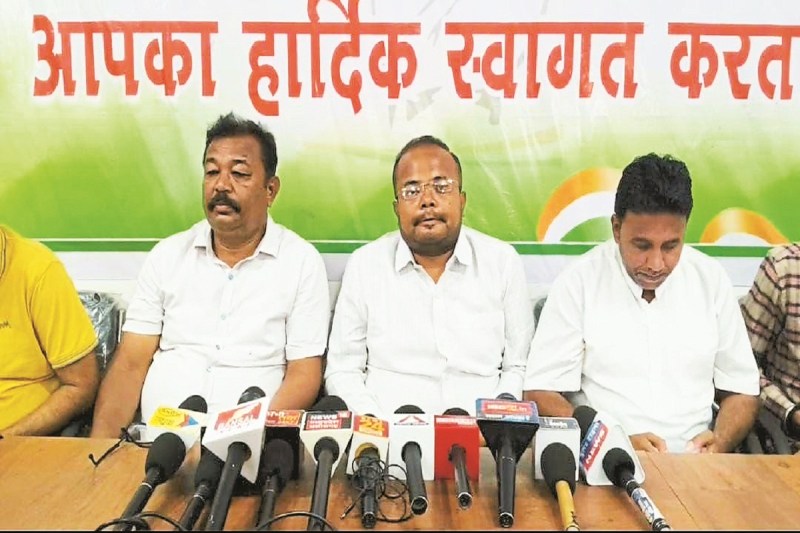 पूर्व केंद्रीय मंत्री ने दीपक बैज पर साधा निशाना (Photo source- Patrika)