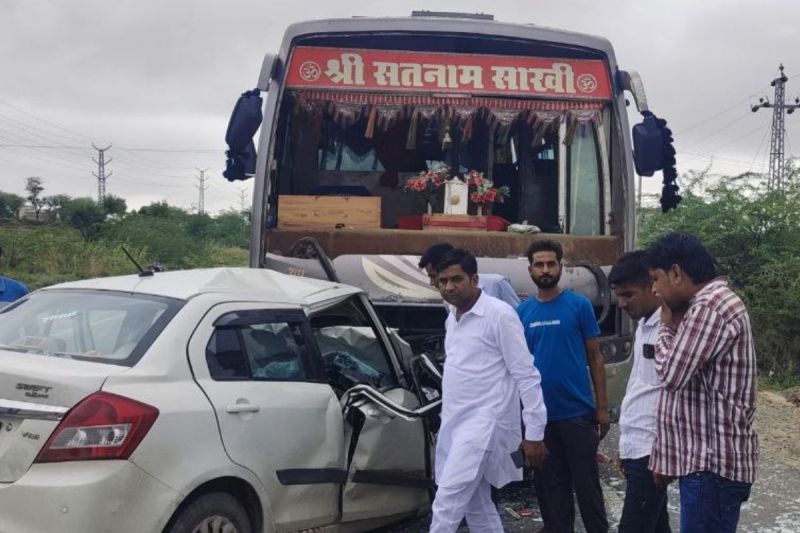 Nagaur Road Accident on Parbatsar Mega Highway