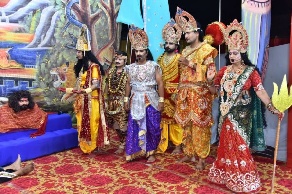 When Barbarik told the truth of the war, the Pandavas' pride was broken.