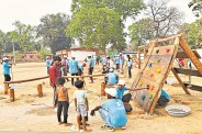 बस्तर में सचिन तेंदुलकर फाउंडेशन बनाएगा 50 खेल मैदान (Photo source- Patrika)