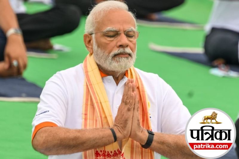 PM Modi Yoga(Photo:IANS)