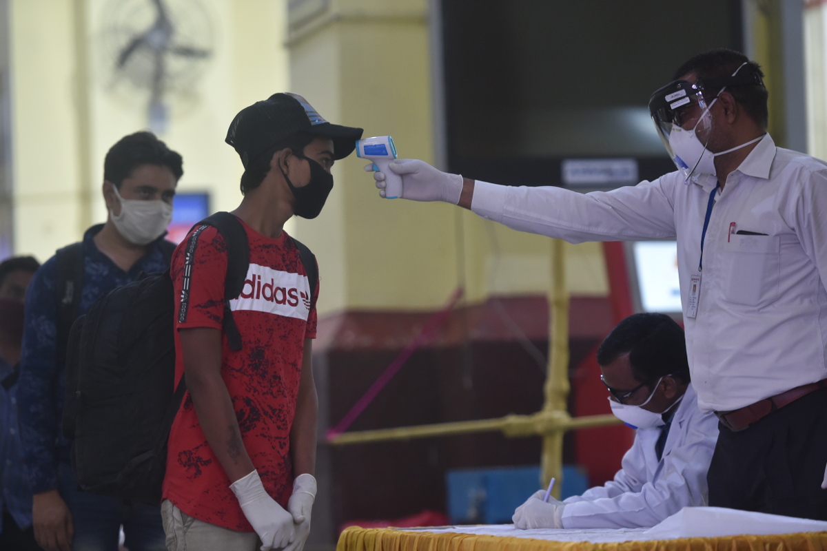 लखनऊ में कोरोना का कहर फिर बढ़ा फोटो सोर्स : Patrika