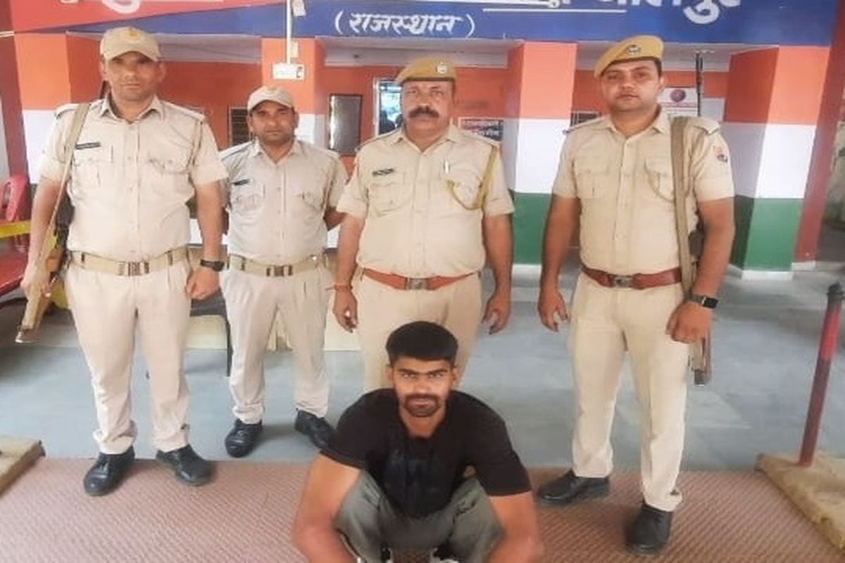 हत्या का प्रयास मामले में फायरिंग का आरोपित गिरफ्तार