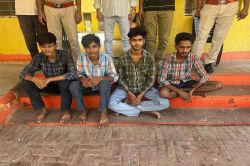 बालक का अपहरण कर चोरी करने वाले आरोपी पुलिस की गिरफ्त में - image