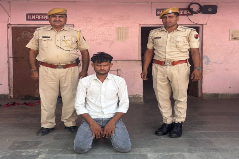 रामदत्त ठाकुर गैंग का 15 हजार का इनामी श्यामलाल गिरफ्तार Shyamlal, a reward of 15 thousand rupees from Ram Dutt Thakur gang, arrested