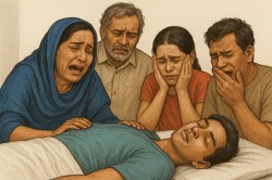 Bahraich: घर में बज रही थी शहनाई, 2 दिन बाद जिस युवक को शादी का जोड़ा पहनना था
मौत ने उसे कफन में लपेट दिया - image