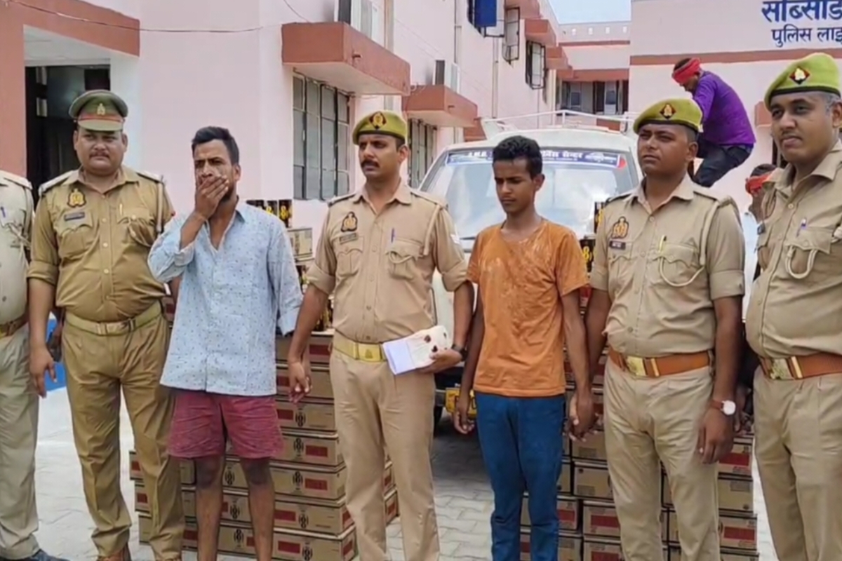 Crime News: तेल के टैंकर से हो रही थी शराब तस्करी, बिहार के तस्कर गिरफ्तार