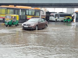 Gujarat: अमीरगढ़ में पांच इंच बारिश, 147 तहसीलों में गिरा पानी - image