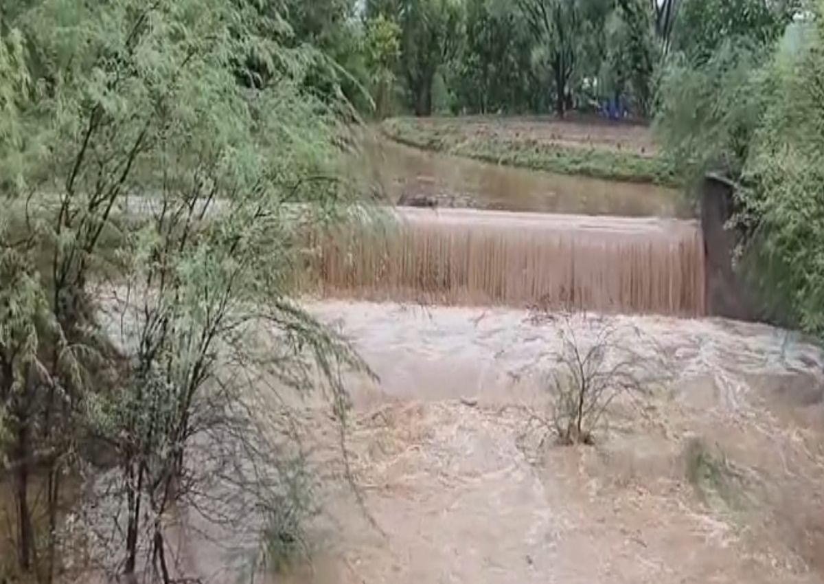 आषाढ़ के पहले पखवाड़े में ही किसानों की आशा पूरी, 2 घण्टे जमकर बरसे मेघ, खेत
लबालब