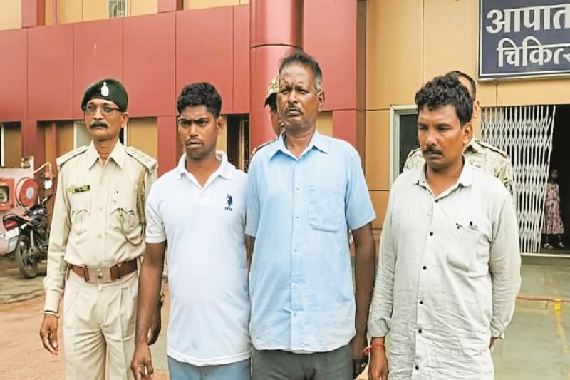 पैंगोलिन तस्करी में लिप्त 3 तस्कर गिरफ्तार (Photo source- Patrika)