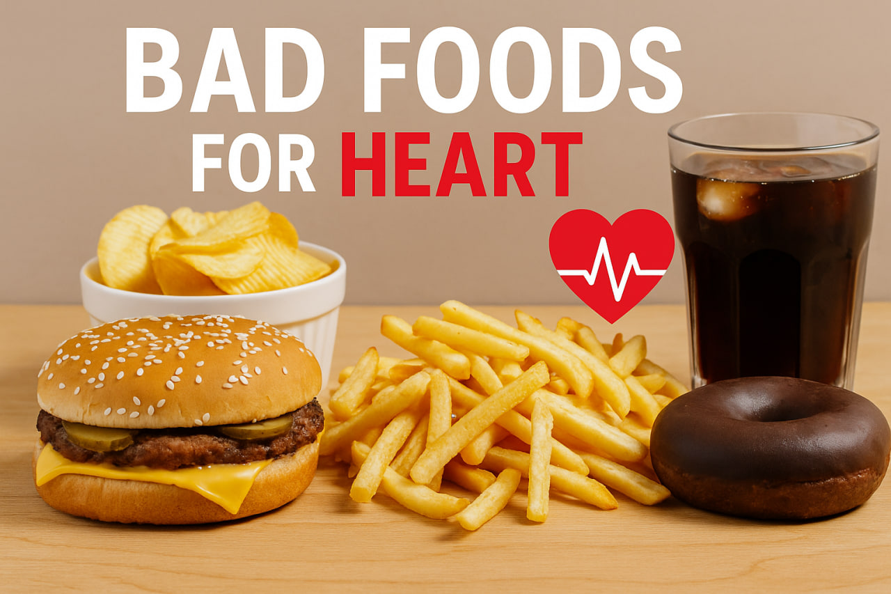 Bad Foods For Heart : दिल के दुश्मन, इन फूड्स से रहें दूर, वरना भुगतना पड़ेगा
खामियाजा