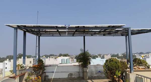 CG News: छत पर बनाए खुद के बिजली घर से अनुराग का घर हुआ रोशन, देखें तस्वीरें 
