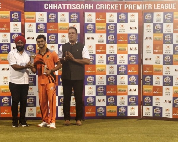 CCPL-2: बस्तर को 10 विकेट से दी शिकस्त, आशीष ने राजनांदगांव को दिलाई एकतरफा जीत, देखें 
