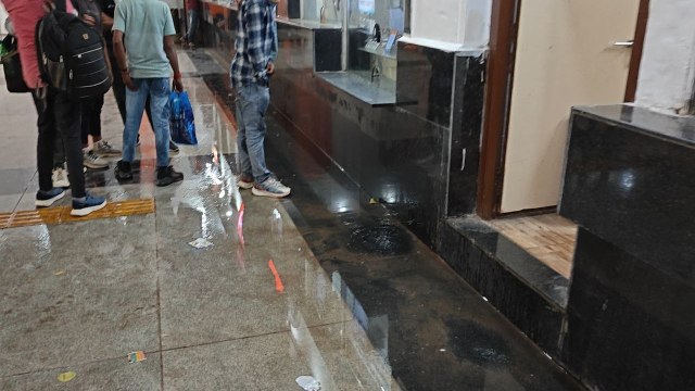 Katni Station Pre-monsoon rain MP News(फोटो सोर्स- पत्रिका)