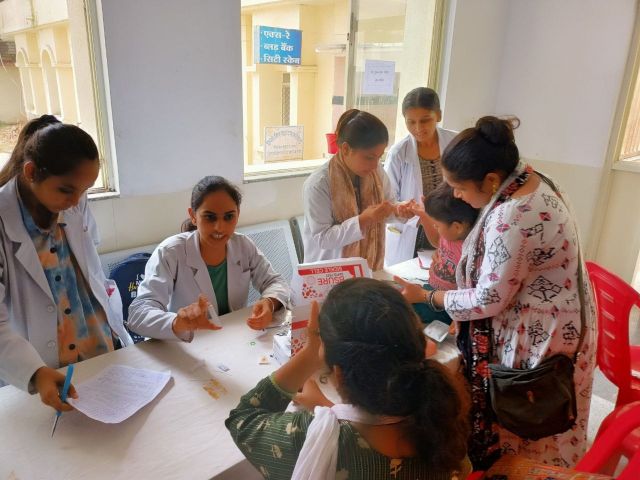 विश्व सिकल सेल दिवस पर अस्पताल में विशेष शिविर लगाया गया