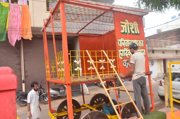 Raipur News: रायपुर में भगवान जगन्नाथ की रथयात्रा को लेकर तैयारी शुरू, देखें तस्वीरें 
