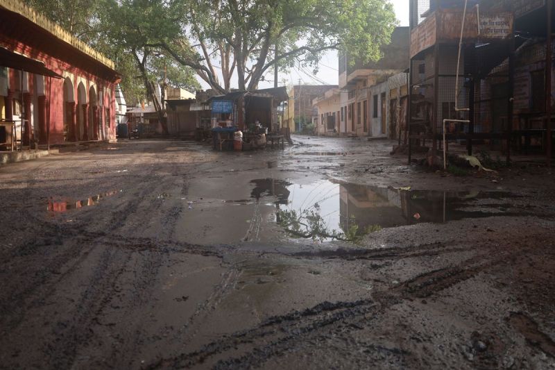 प्री मानसून की बारिश ने परिषद की तैयारियों को दिखाया ठेंगा Pre-monsoon rains proved the council's preparations futile