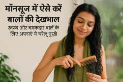 Monsoon Hair Care Routine : ऐसे करें मानसून में बालों की देखभाल, स्वस्थ और
चमकदार बालों के लिए अपनाएं ये घरेलू नुस्खे - image