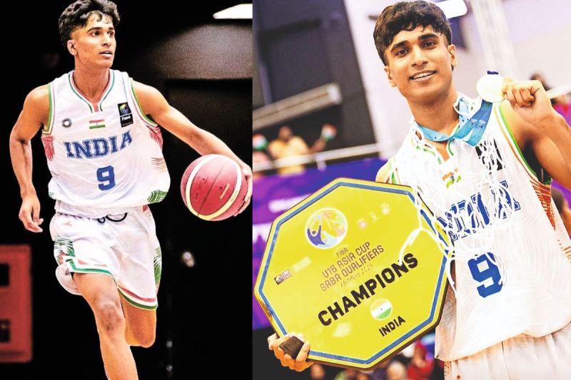 Basketball player Mohammad Raza