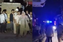 राजस्थान के डीग में हिंसक झड़प, पत्थरबाजी और बोतलें फेंकी गई, एक महिला समेत कई
लोग घायल - image