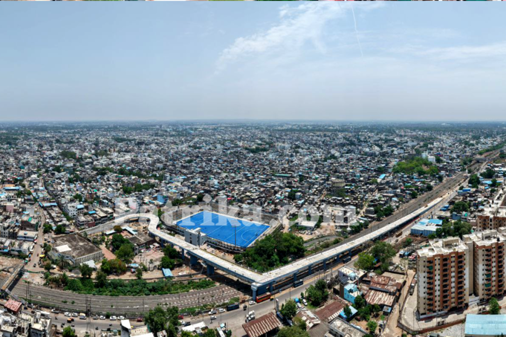 90 Degree Bridge Bhopal