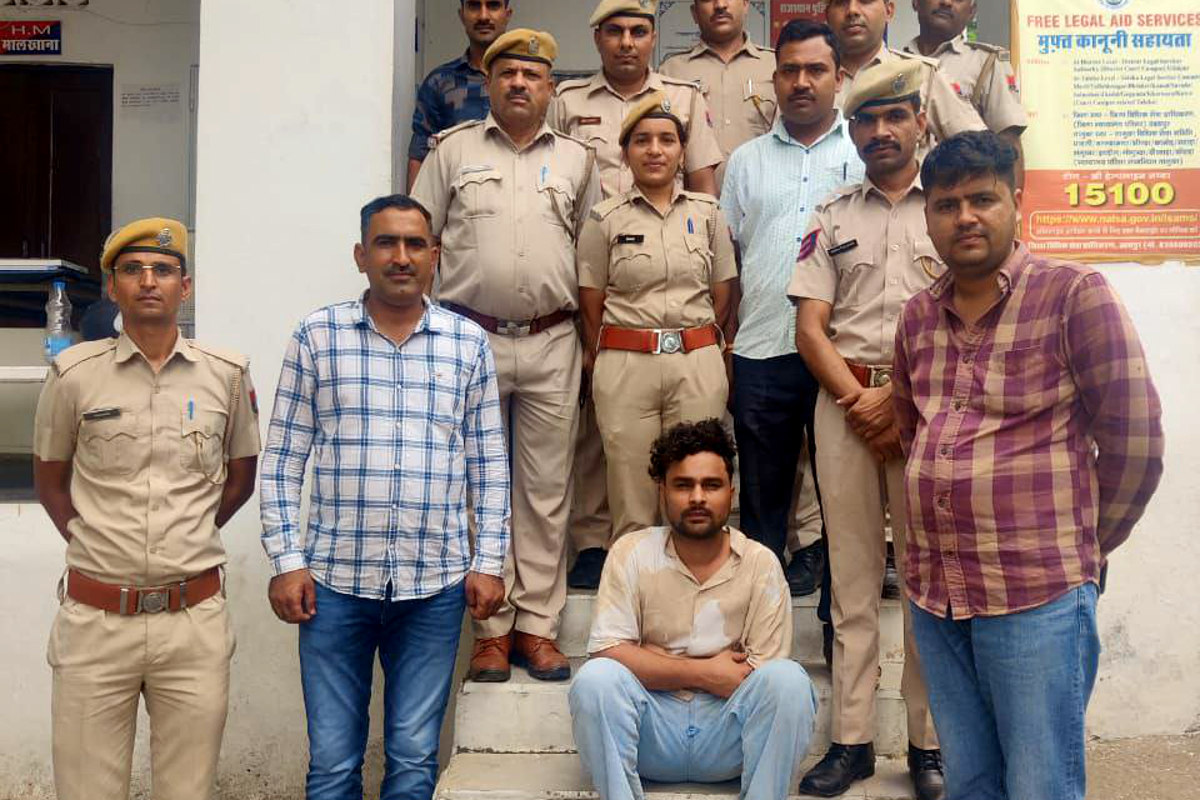 पकड़ा गया फ्रांसीसी युवती का गुनहगार… बॉलीवुड से कनेक्शन, सलमान-अक्षय के  साथ किया काम | french tourist raped case udaipur: accused arrested in  chittorgarh | Patrika News