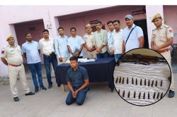 राजस्थान में AGTF का बड़ा एक्शन, पकड़ा गया ये कुख्यात गैंगस्टर; AK-47 और 34 जिंदा
कारतूस बरामद - image