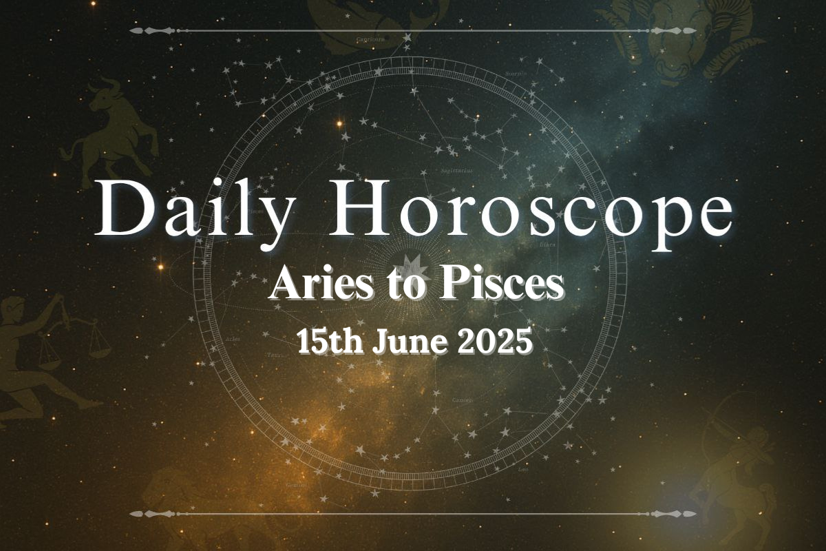 Sunday Horoscope, June 15th for All Zodiac Signs - image