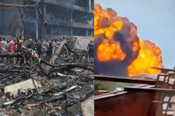 क्रैश के बाद 1000 डिग्री तक पहुंच गया टेंपरेचर, कुत्तों और पक्षियों को भी नहीं
मिला भागने का मौका - image
