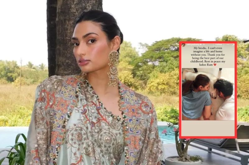 Athiya Shetty Dog Dies